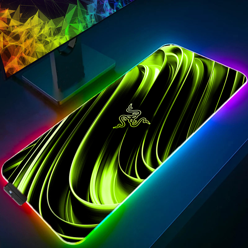 Mouse Pad Extended Rgb - Luxury RGB Mouse Pad LED Gaming