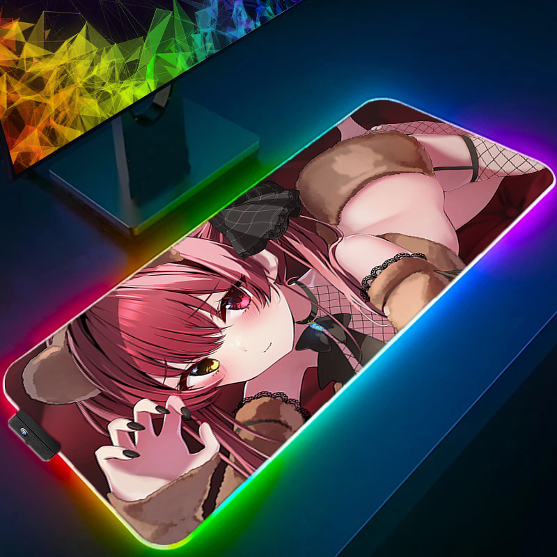 Mouse Pad Extended Rgb - RGB Gaming Mouse Pad, Large Desk