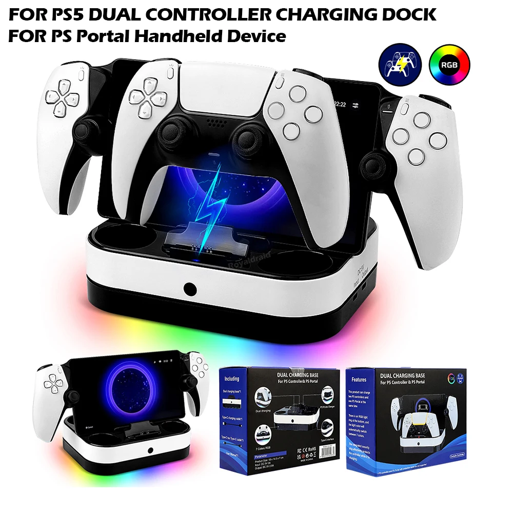 NEW For PS5 Controller Charger - Controller Charging Stand recensione e prezzo