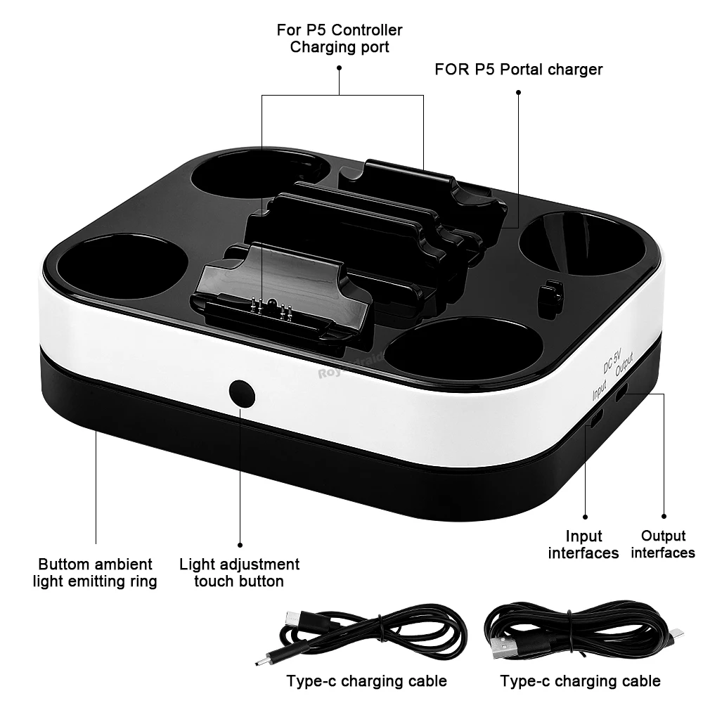 NEW For PS5 Controller Charger - Controller Charging Stand recensione e prezzo