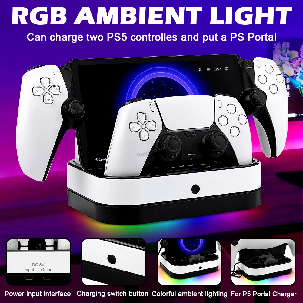 NEW For PS5 Controller Charger - Controller Charging Stand recensione e prezzo
