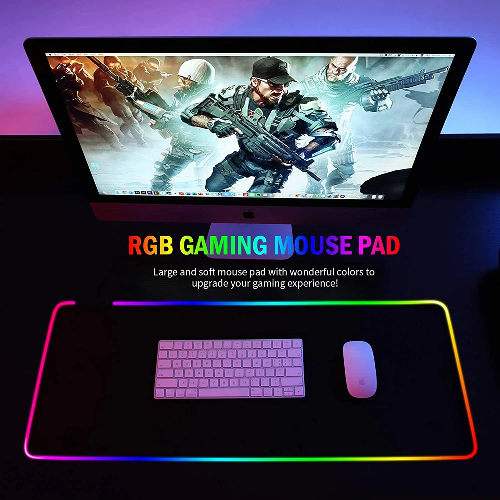 RGB Gaming Mouse Mat Pad - Lar - Mouse Pad Extended Rgb recensione e prezzo