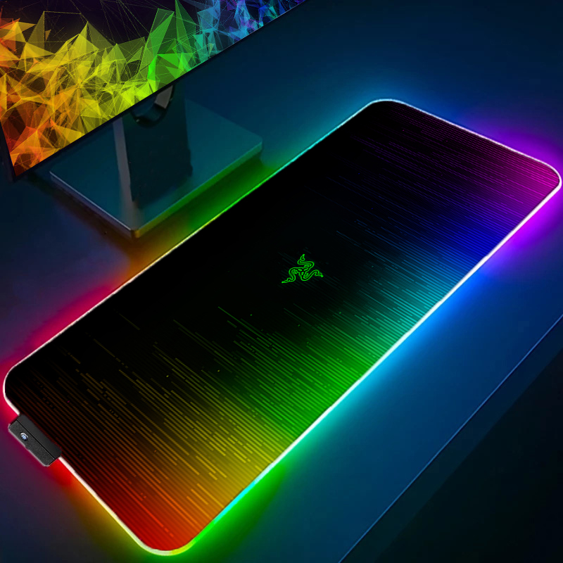 Razer RGB LED Mouse Pad Rubber - Mouse Pad Extended Rgb recensione e prezzo
