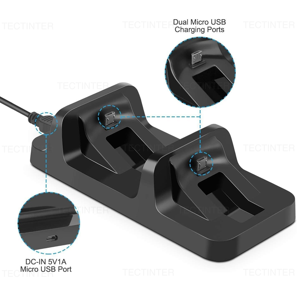 Dual Charger Dock Station For  - Controller Charging Stand recensione e prezzo