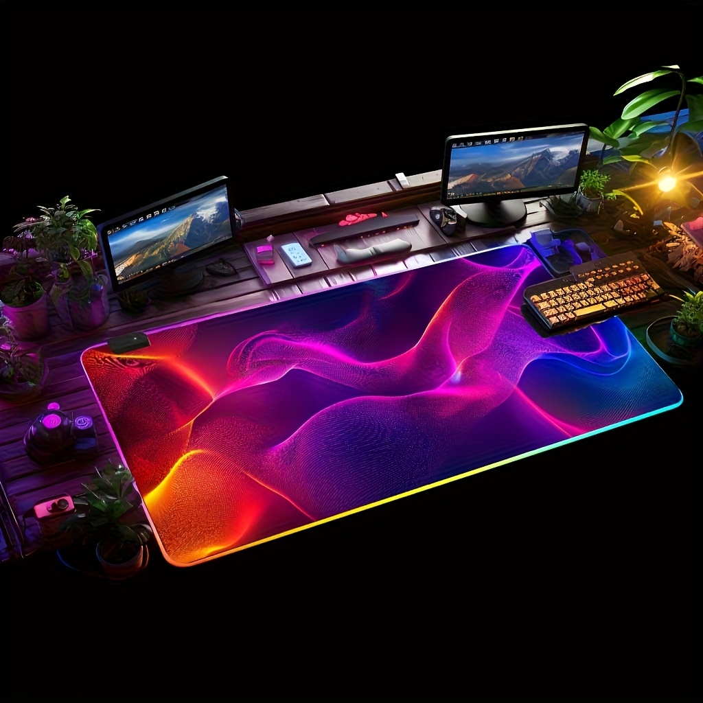 RGB LED Colorful Wave Large Ga - Mouse Pad Extended Rgb recensione e prezzo