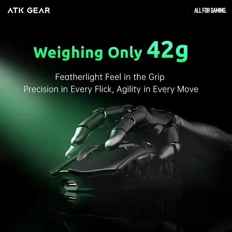 ATK FIERCE X Gaming Mouse 8K P - Gaming X Esports recensione e prezzo