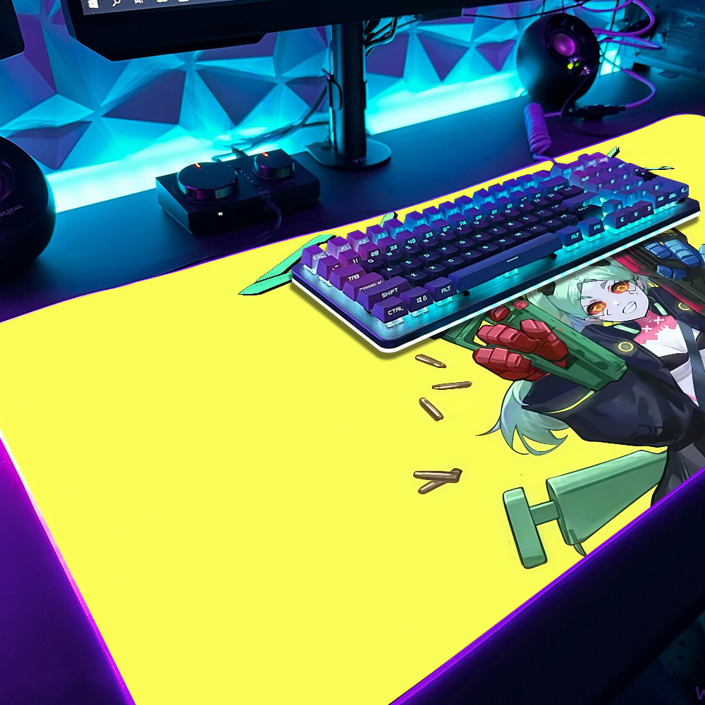 RGB LED Cyberpunk Anime Girl L - Mouse Pad Extended Rgb recensione e prezzo