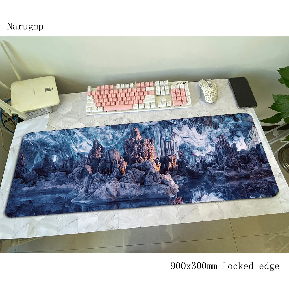 Caves mouse pad 90x30cm mousep - Best Esports Gaming Keyboard recensione e prezzo