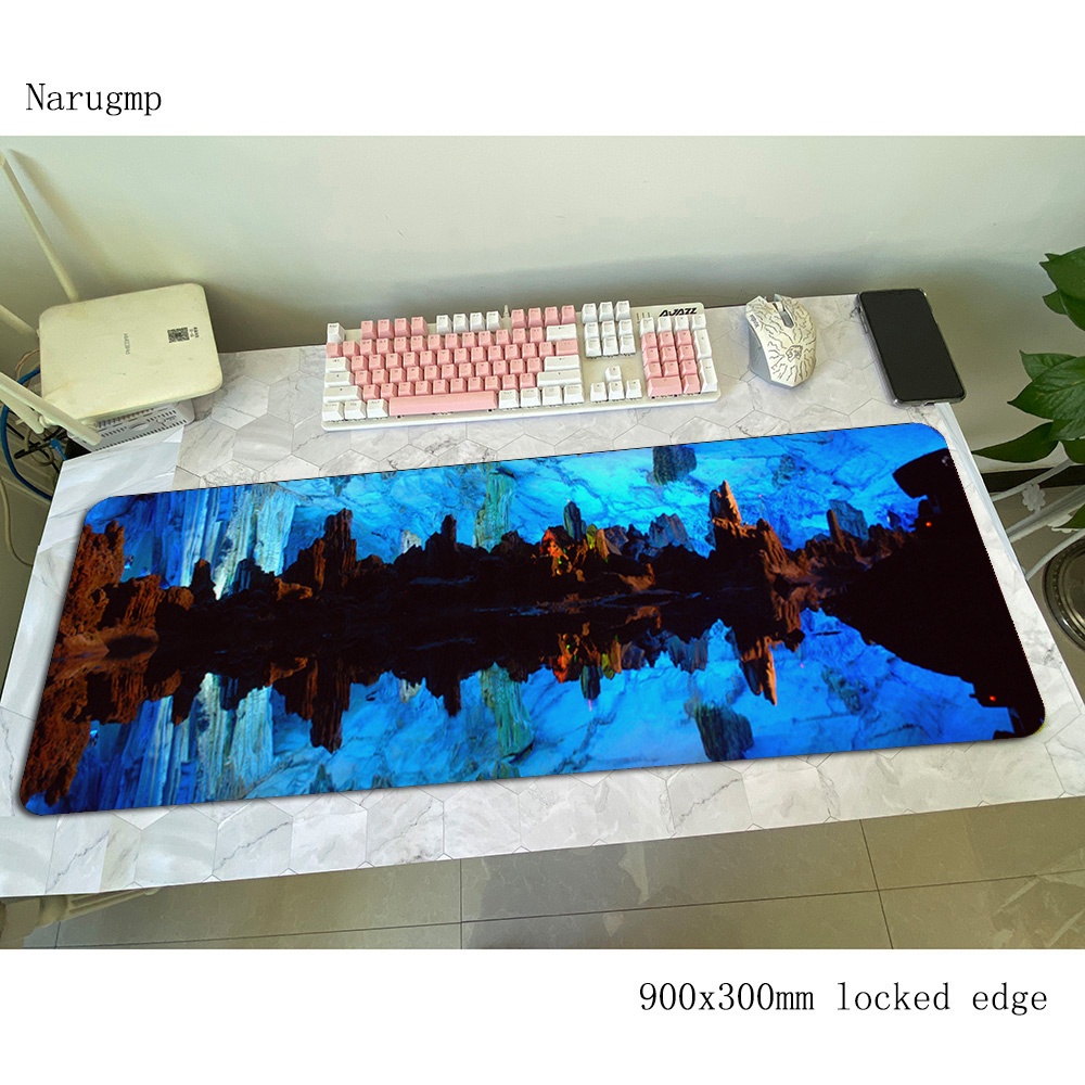 Caves mouse pad 90x30cm mousep - Best Esports Gaming Keyboard recensione e prezzo