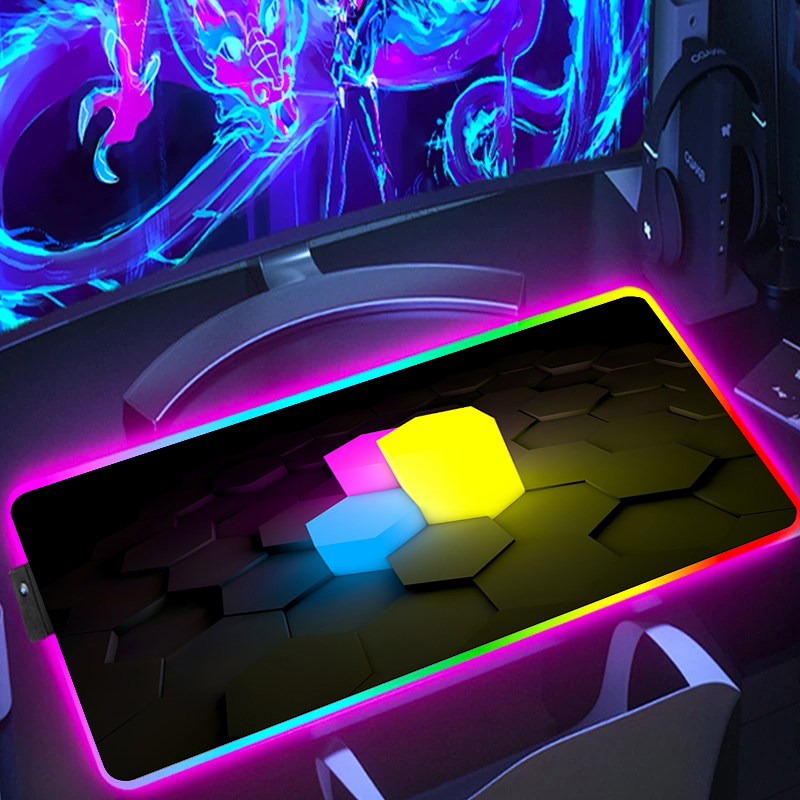 RGB Extended Hexagon Gaming Mo - Mouse Pad Extended Rgb recensione e prezzo