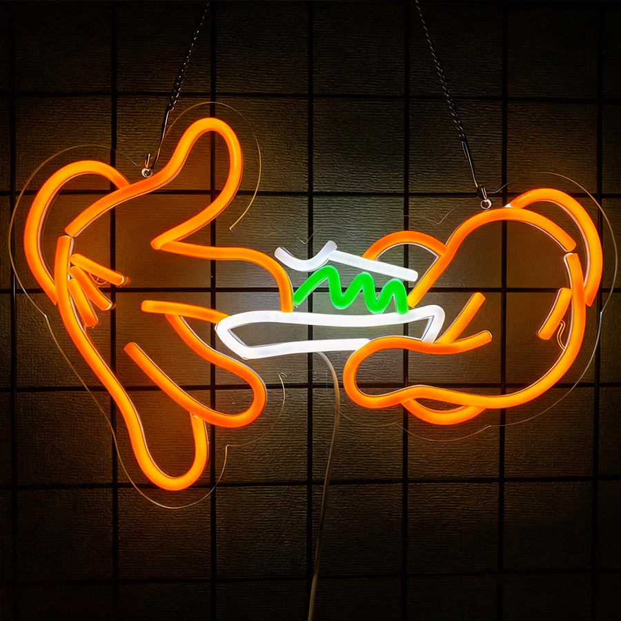 Game Led Neon Sign, Glove Icon - Esports Gaming Gloves recensione e prezzo