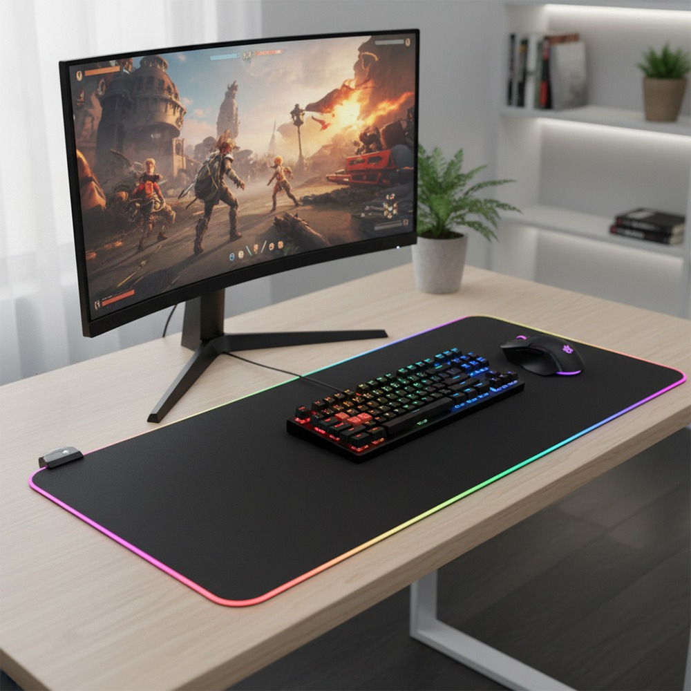 1pc Waterproof & Anti-Fray RGB - Mouse Pad Extended Rgb recensione e prezzo