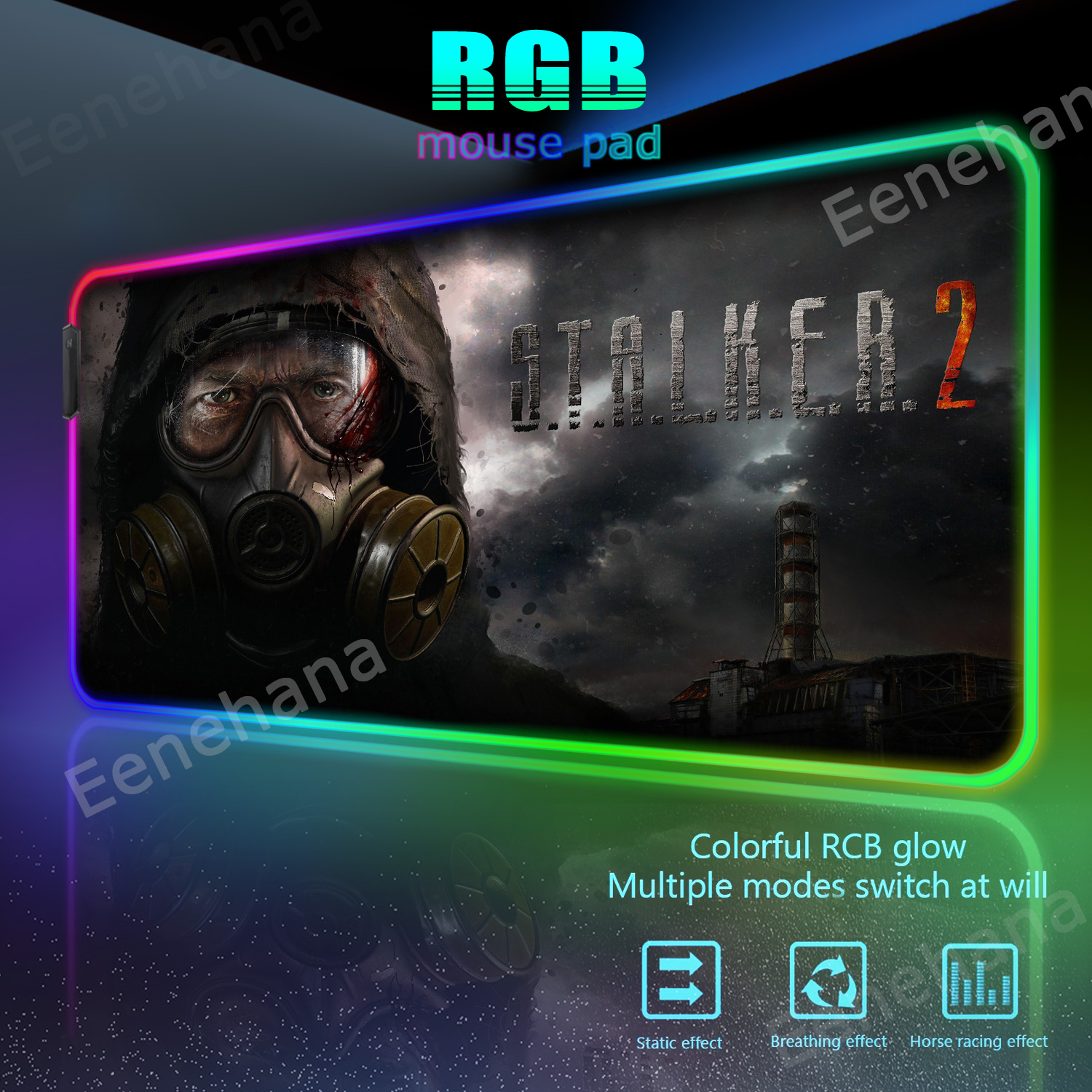 RGB Stalker 2 Large Gaming Mou - Mouse Pad Extended Rgb recensione e prezzo