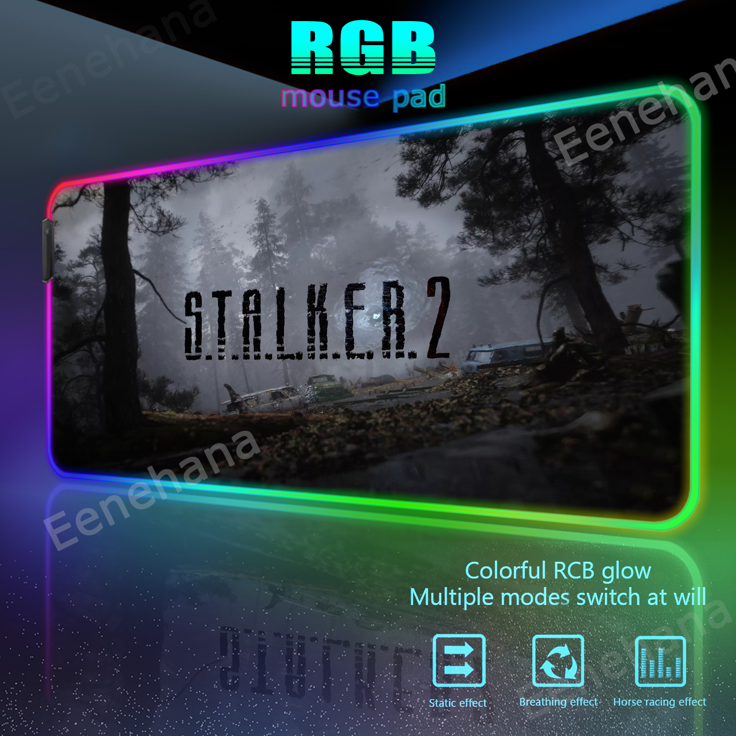 RGB Stalker 2 Large Gaming Mou - Mouse Pad Extended Rgb recensione e prezzo
